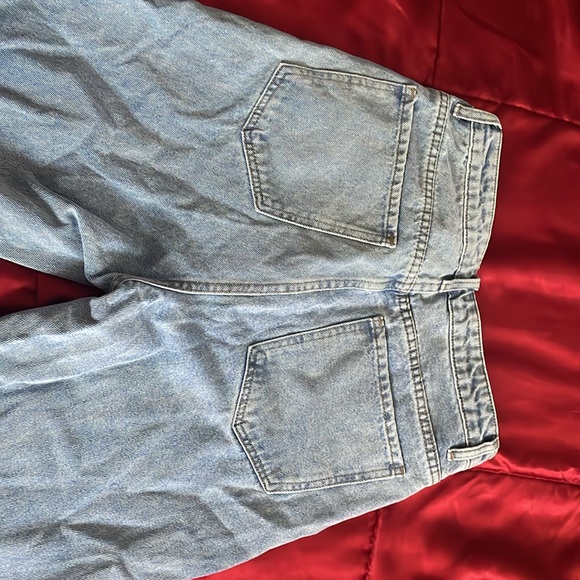 Romwe Blue Ripped Jeans - Picture 3 of 5